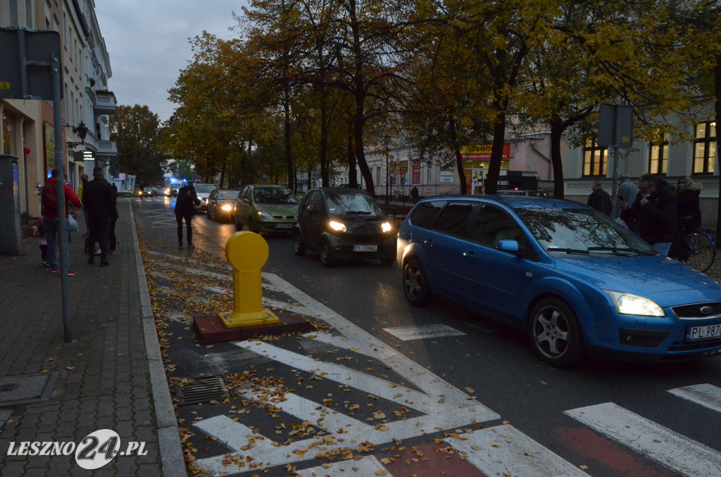 Strajk Kobiet. Blokada ulic w Lesznie
