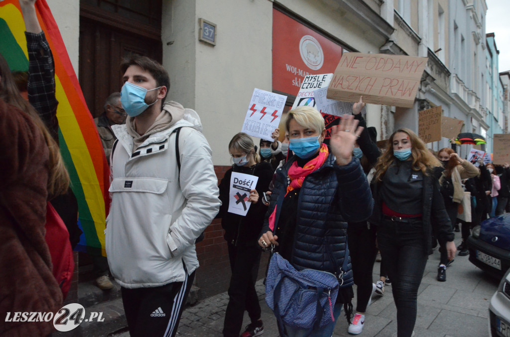 Strajk Kobiet. Blokada ulic w Lesznie