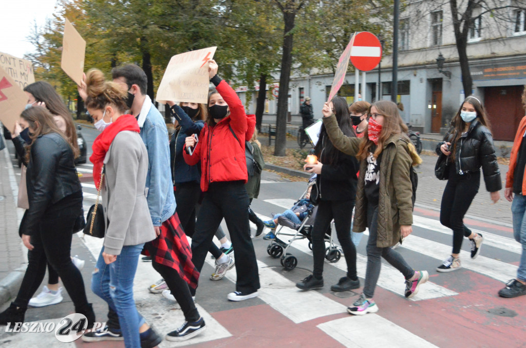 Strajk Kobiet. Blokada ulic w Lesznie