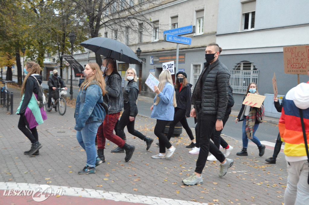 Strajk Kobiet. Blokada ulic w Lesznie