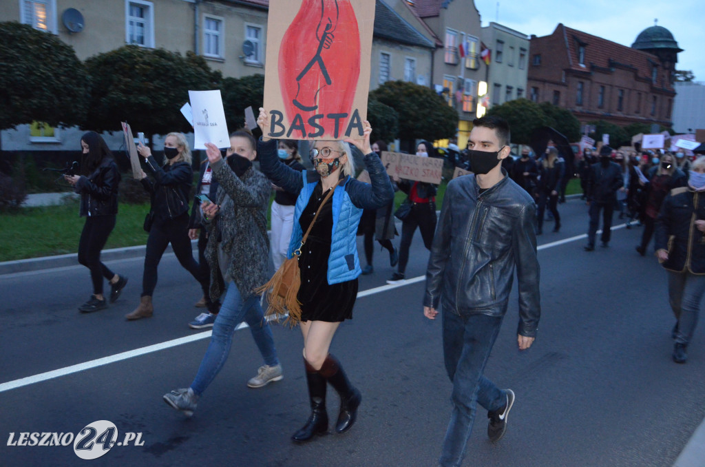 Strajk Kobiet. Blokada ulic w Lesznie