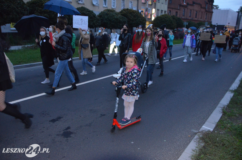 Strajk Kobiet. Blokada ulic w Lesznie