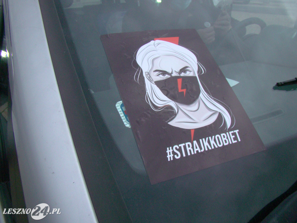 Strajk Kobiet. Blokada ulic w Lesznie