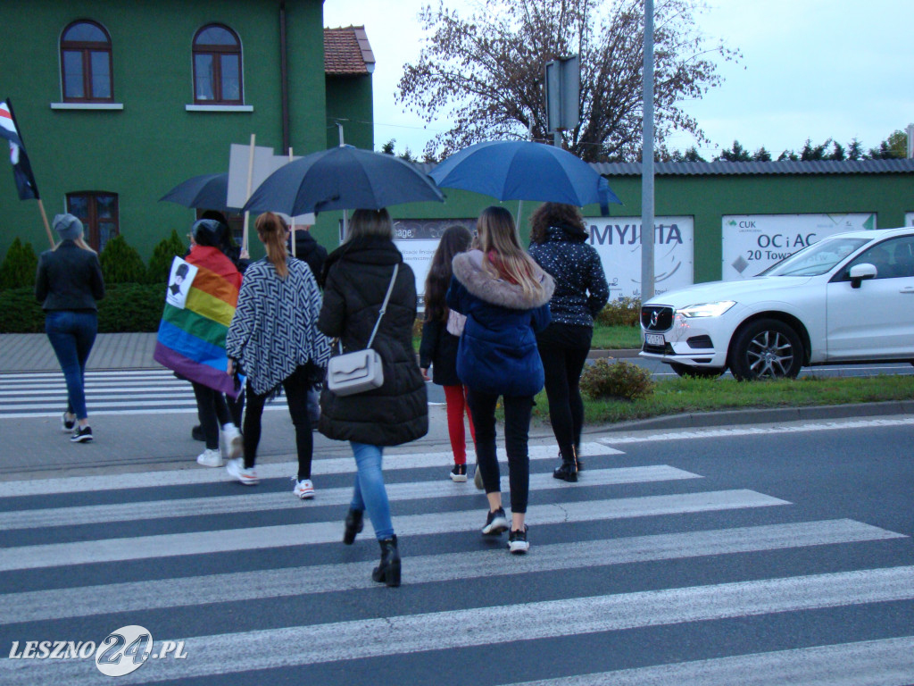Strajk Kobiet. Blokada ulic w Lesznie