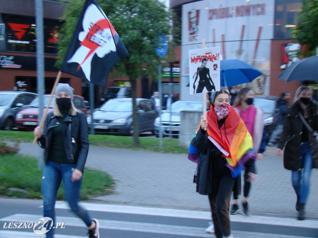 Strajk Kobiet. Blokada ulic w Lesznie