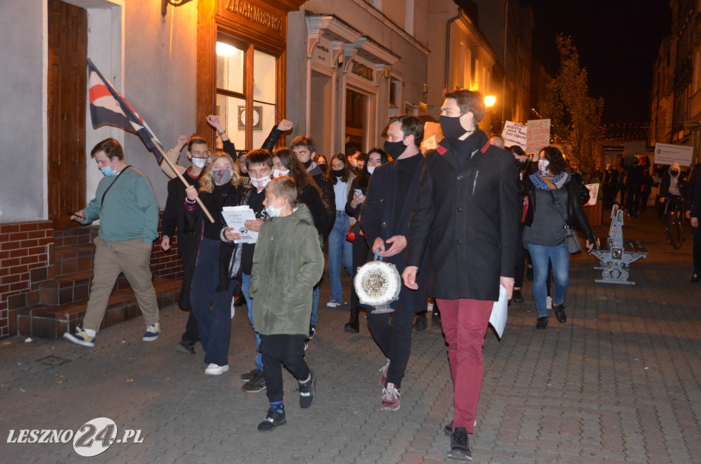 Strajk kobiet w Lesznie, dzień czwarty