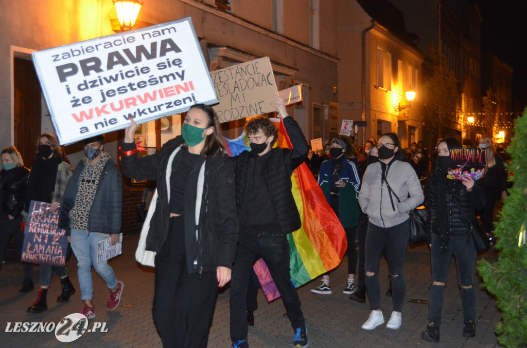 Strajk kobiet w Lesznie, dzień czwarty