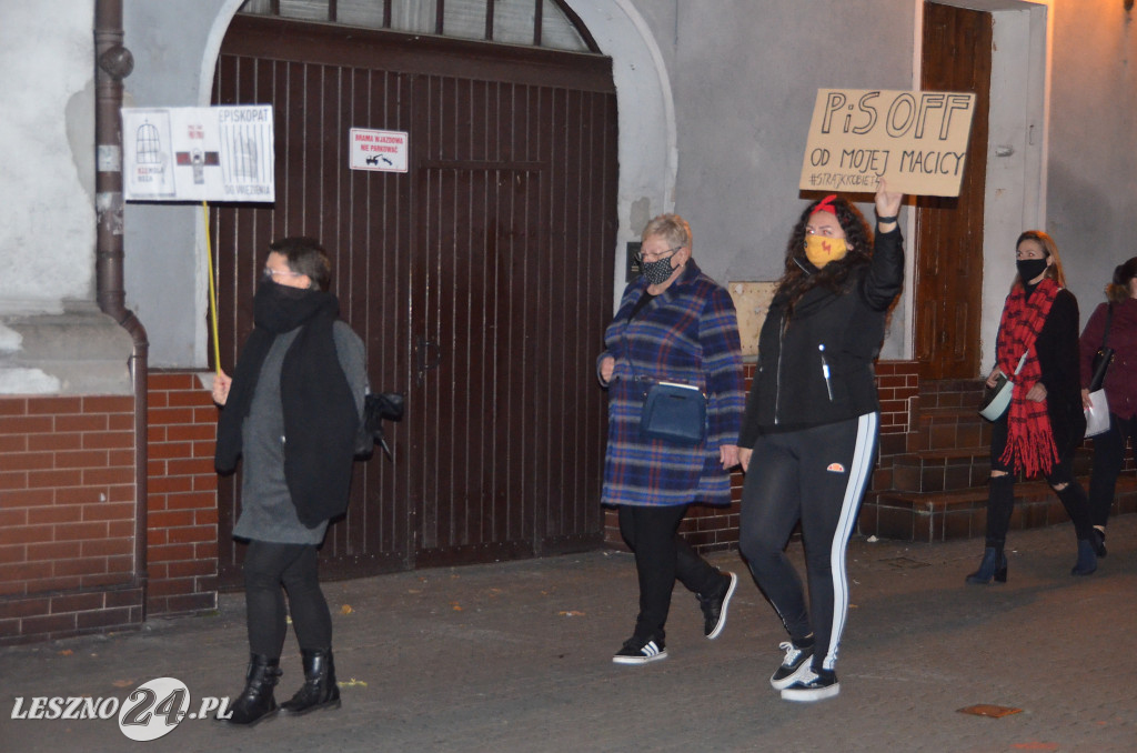 Strajk kobiet w Lesznie, dzień czwarty