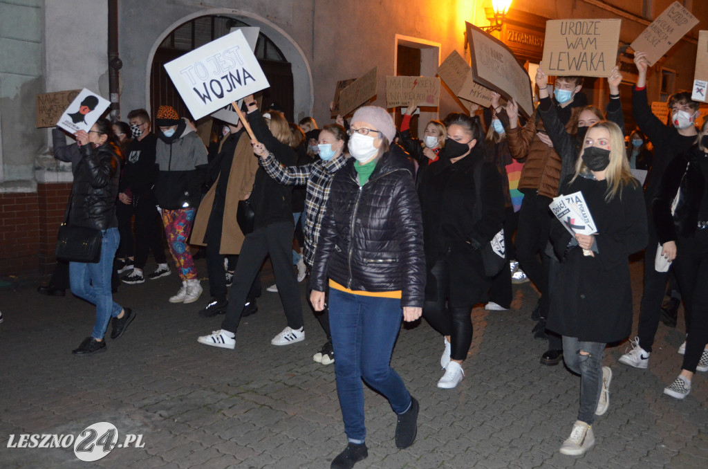Strajk kobiet w Lesznie, dzień czwarty