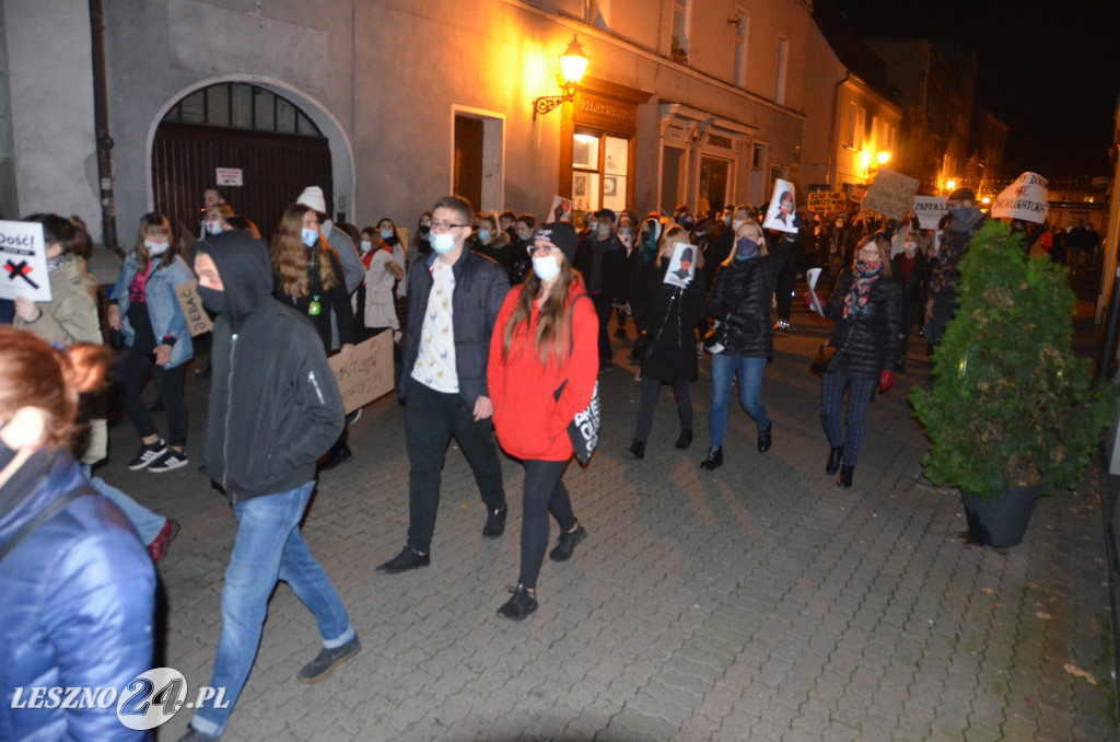 Strajk kobiet w Lesznie, dzień czwarty