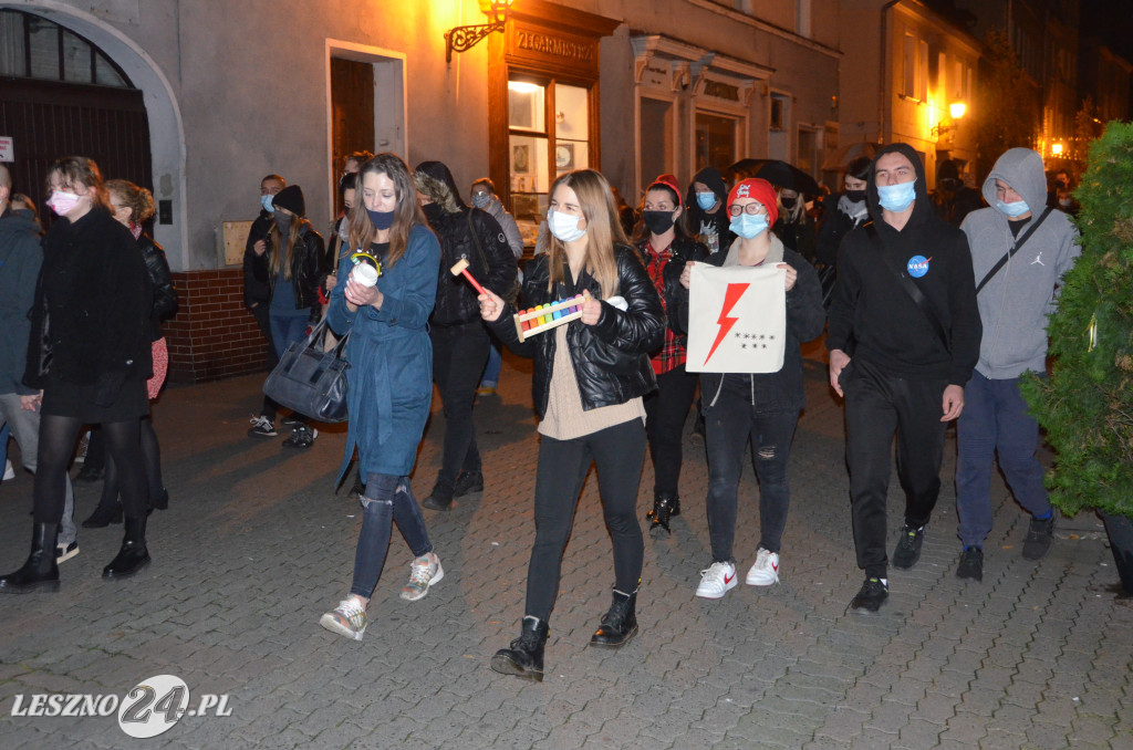 Strajk kobiet w Lesznie, dzień czwarty