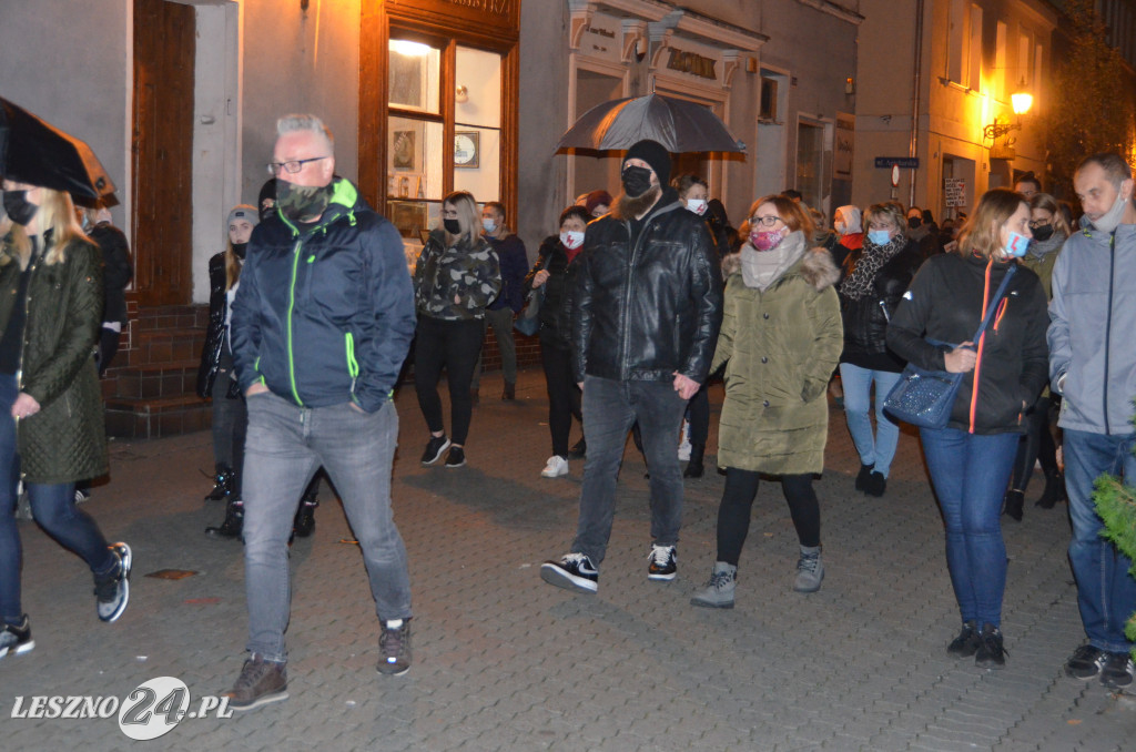 Strajk kobiet w Lesznie, dzień czwarty