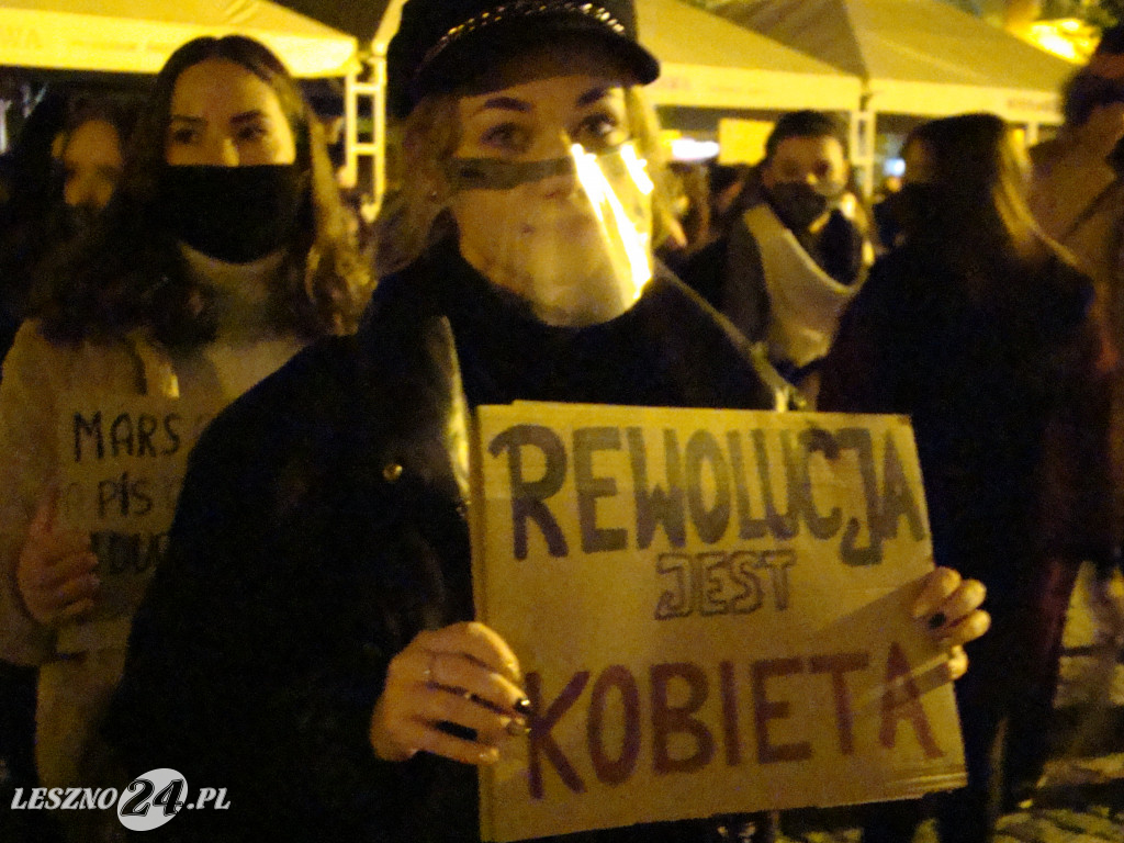 Strajk kobiet w Lesznie, dzień czwarty