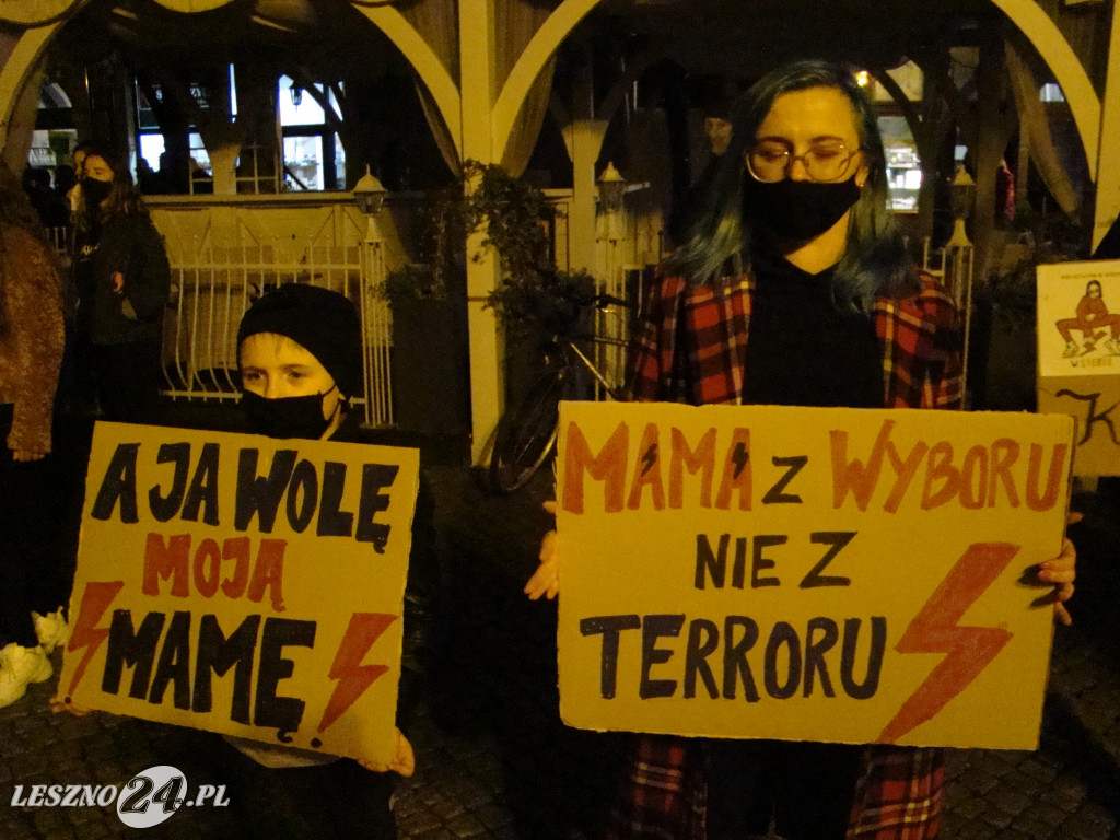 Strajk kobiet w Lesznie, dzień czwarty