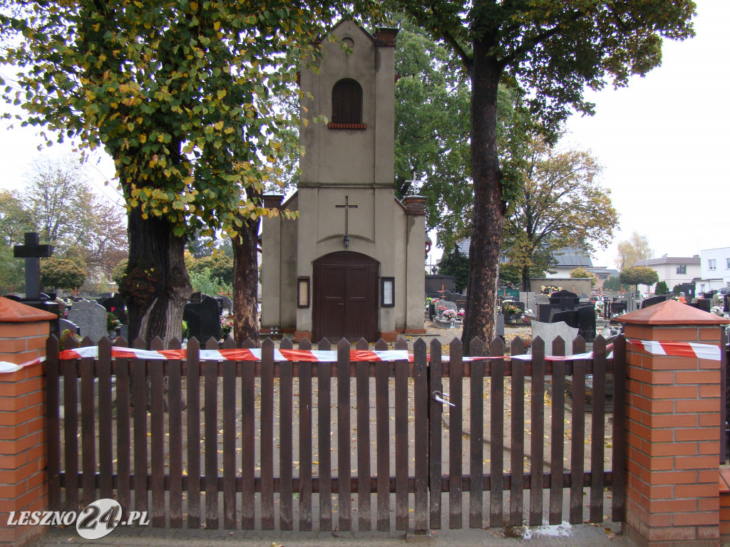 Zamknięte cmentarze w Lesznie