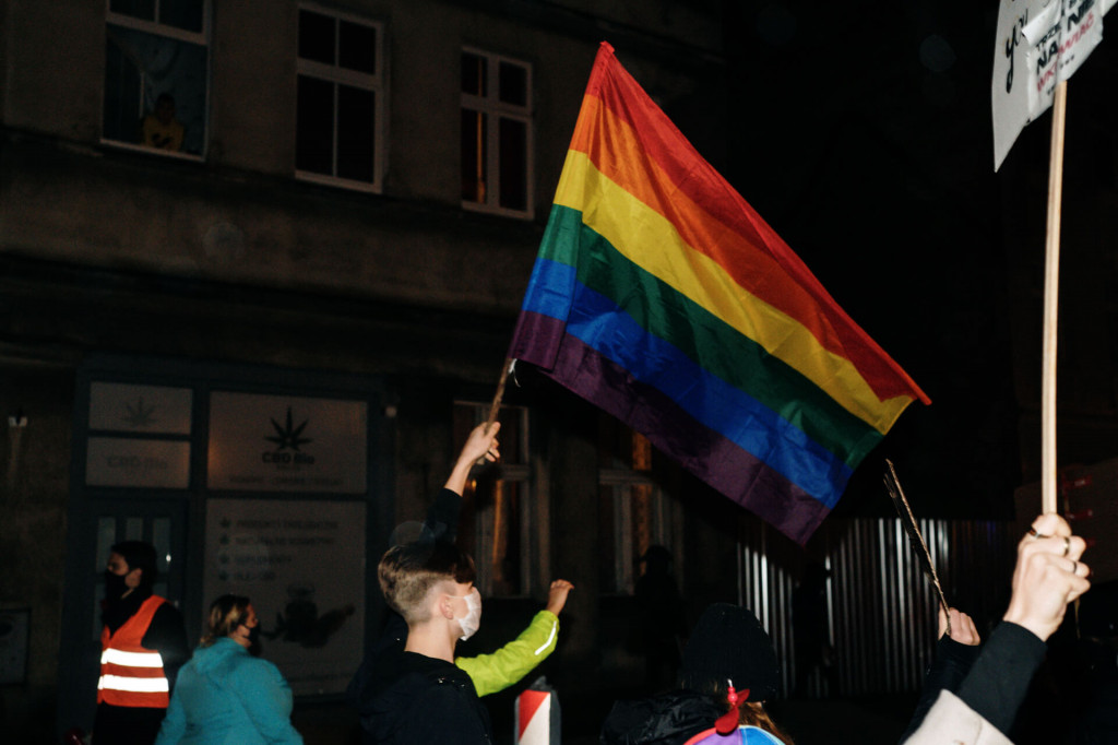 Protest Kobiet na ulicach Leszna