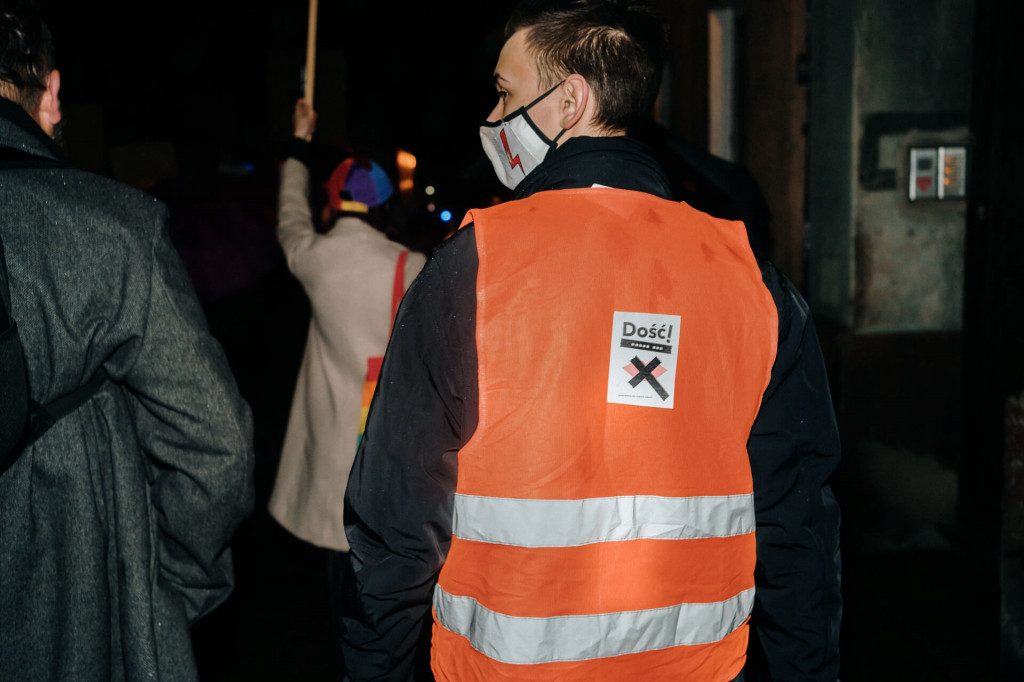Protest Kobiet na ulicach Leszna