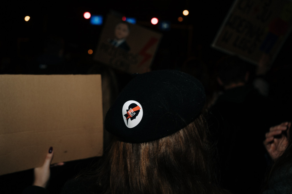 Protest Kobiet na ulicach Leszna