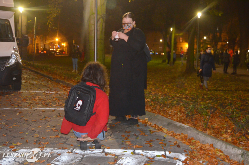 Protest Kobiet w Lesznie. Ostatni marsz.