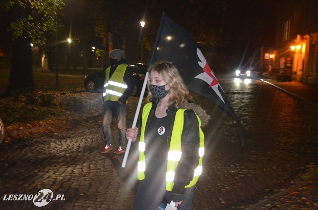Protest Kobiet w Lesznie. Ostatni marsz.
