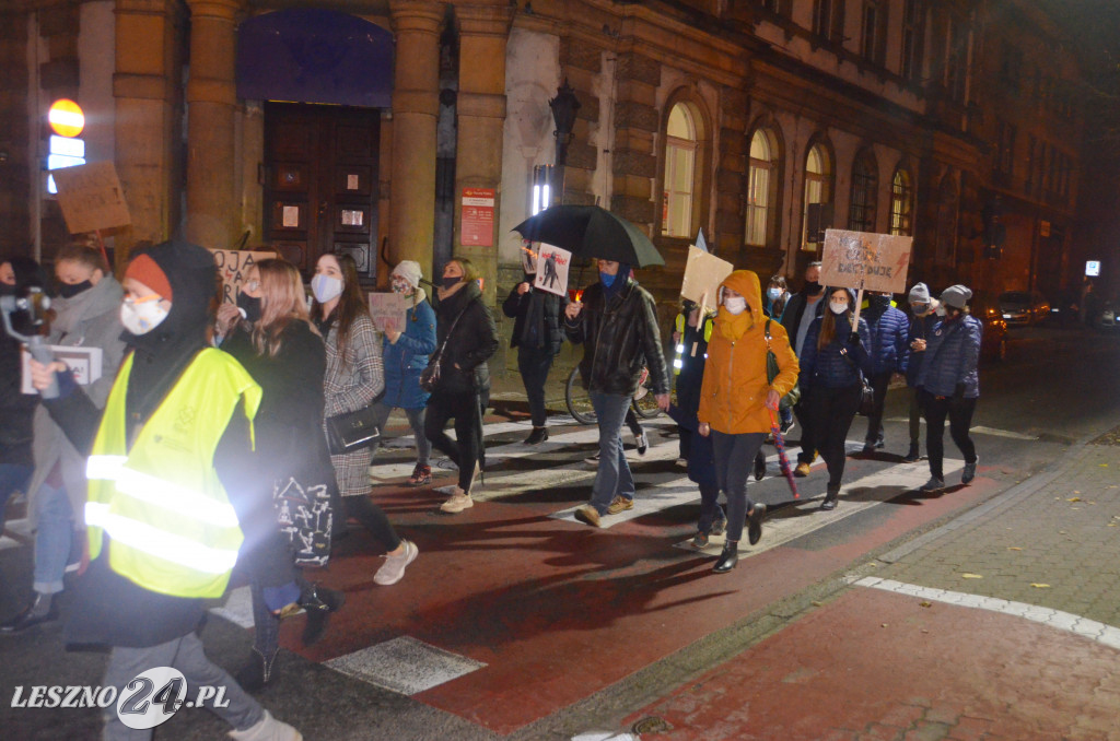 Protest Kobiet w Lesznie. Ostatni marsz.