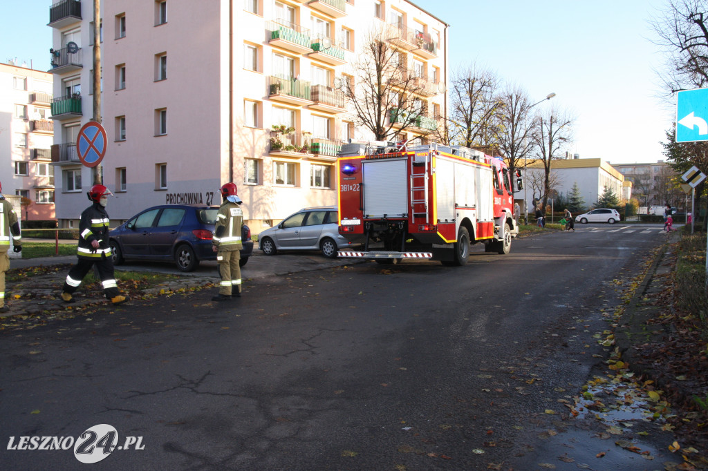 Alarm bombowy w przedszkolu w Lesznie