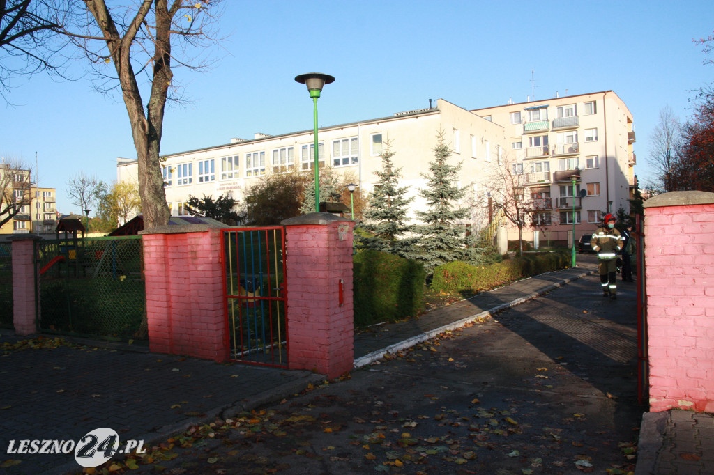 Alarm bombowy w przedszkolu w Lesznie