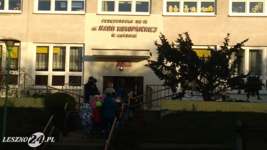 Alarm bombowy w przedszkolu w Lesznie