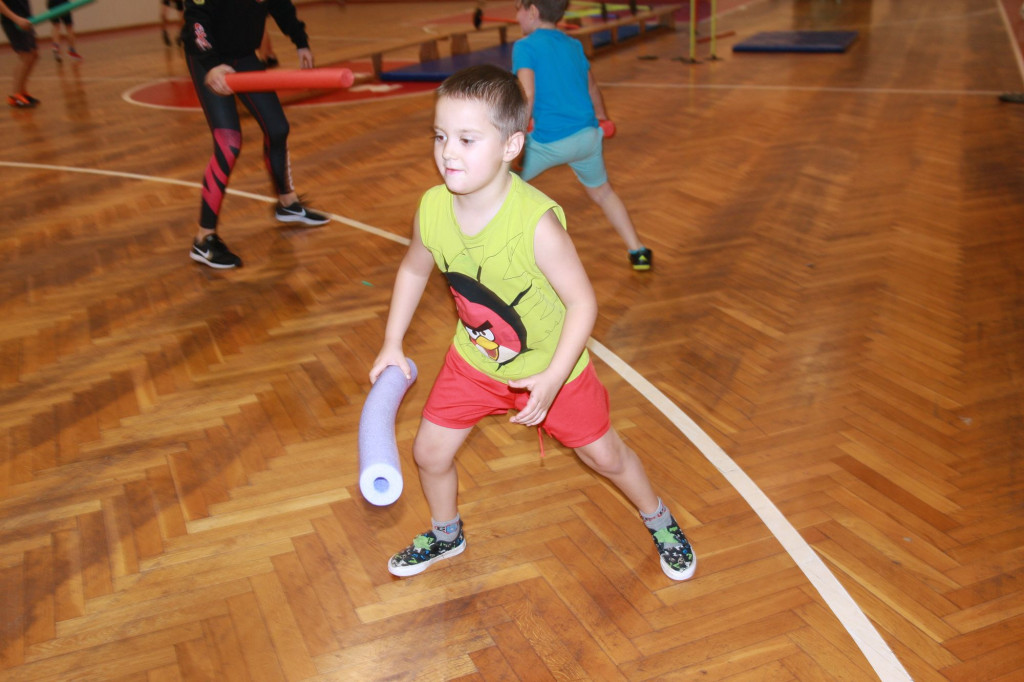 Wspólny trening bokserów i speedrowerowców