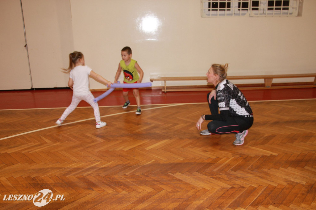 Wspólny trening bokserów i speedrowerowców