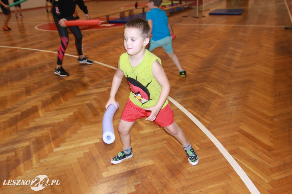 Wspólny trening bokserów i speedrowerowców