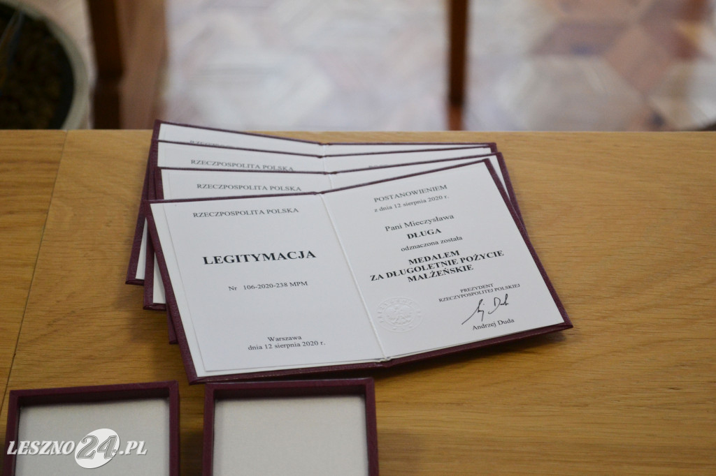 W Krzemieniewie świętowały pary małżeńskie