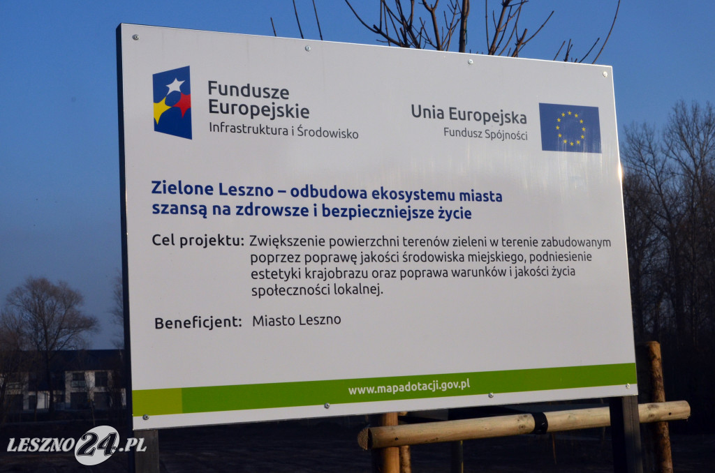 Budowa parku przy ul. Unii Europejskiej