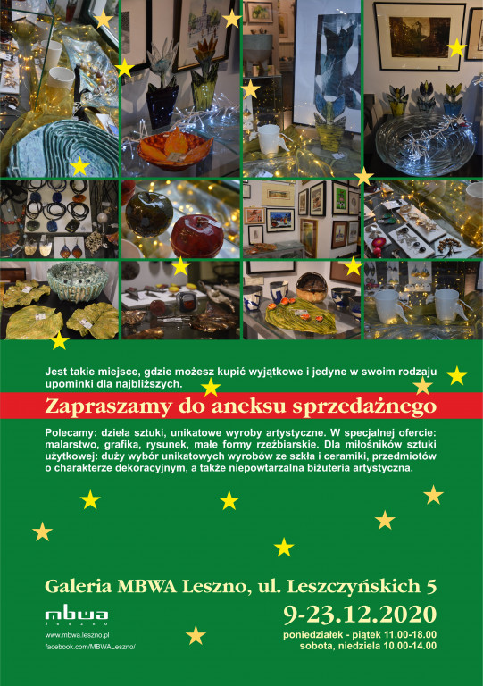 Świąteczne prezenty z Galerii MBWA
