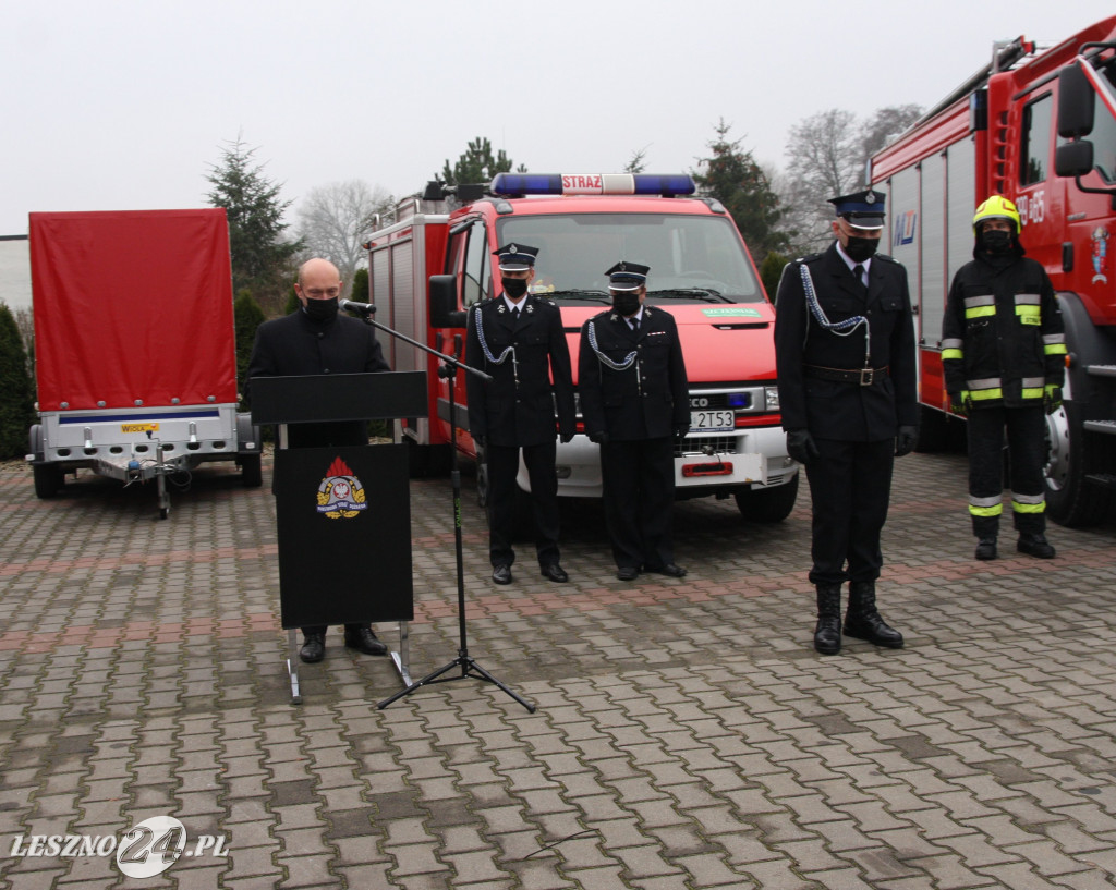 Oficjalnie przekazanie wozu bojowego