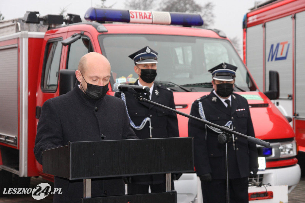 Oficjalnie przekazanie wozu bojowego