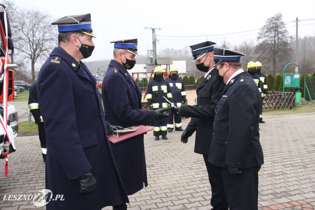 Oficjalnie przekazanie wozu bojowego