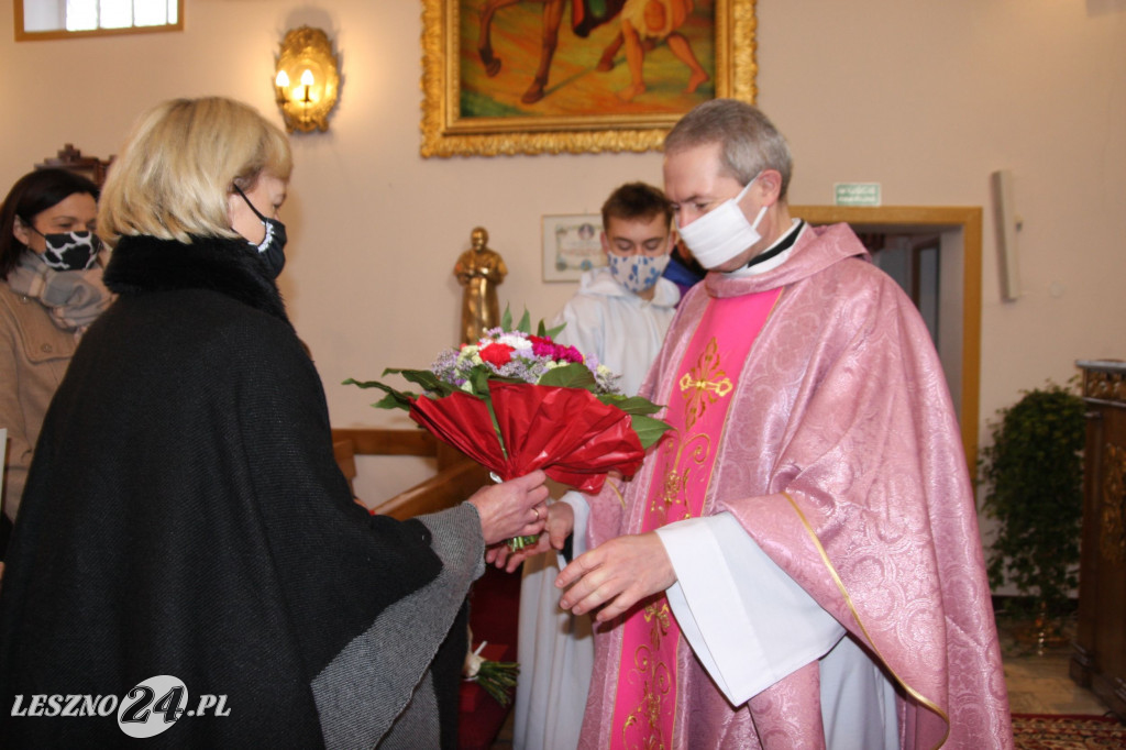Parafianie pożegnali proboszcza