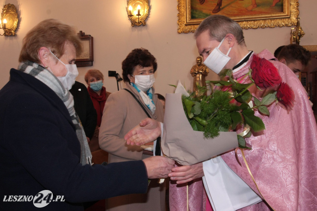 Parafianie pożegnali proboszcza