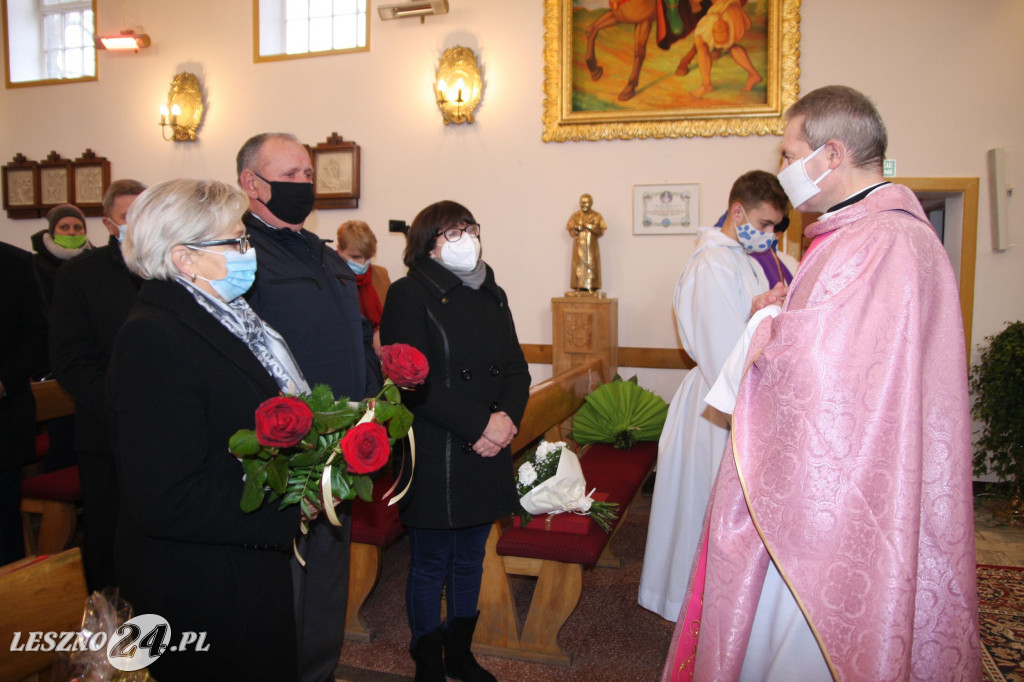 Parafianie pożegnali proboszcza
