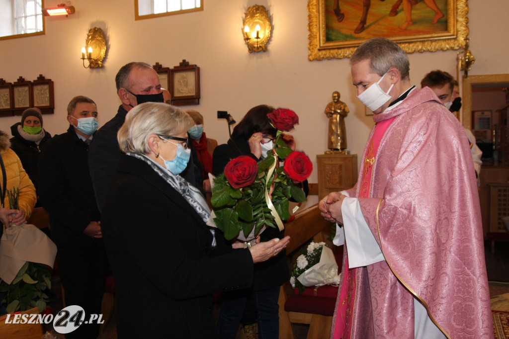 Parafianie pożegnali proboszcza