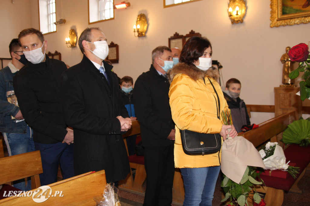 Parafianie pożegnali proboszcza