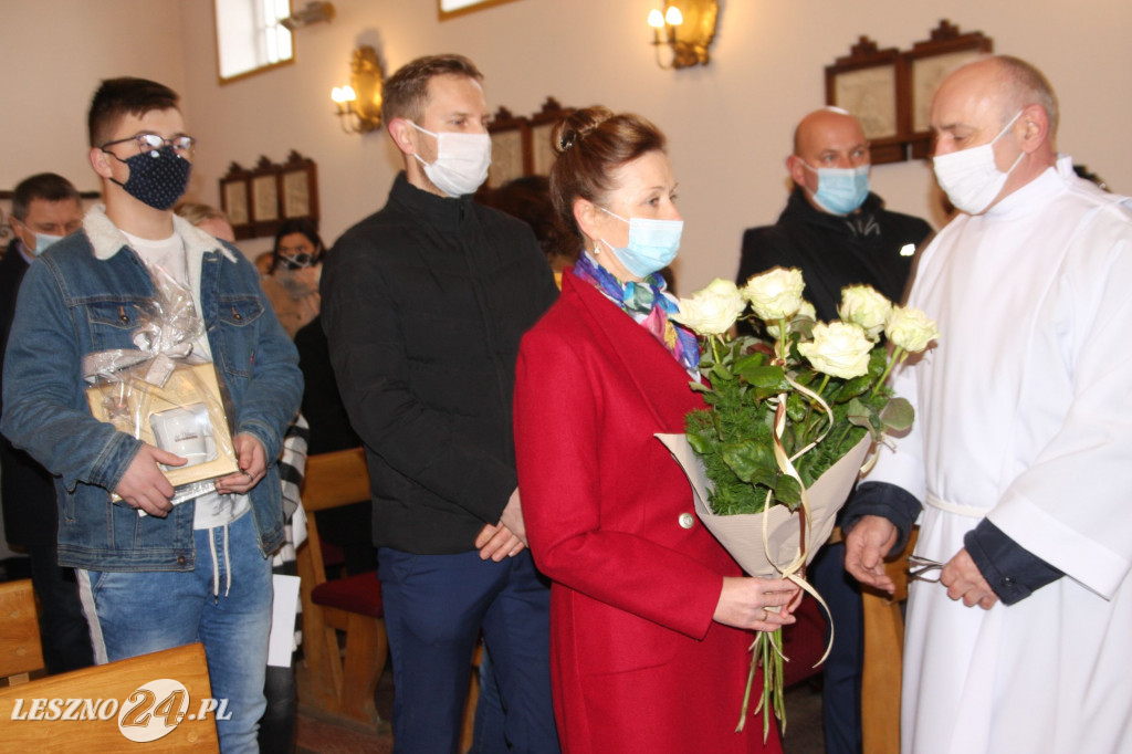 Parafianie pożegnali proboszcza