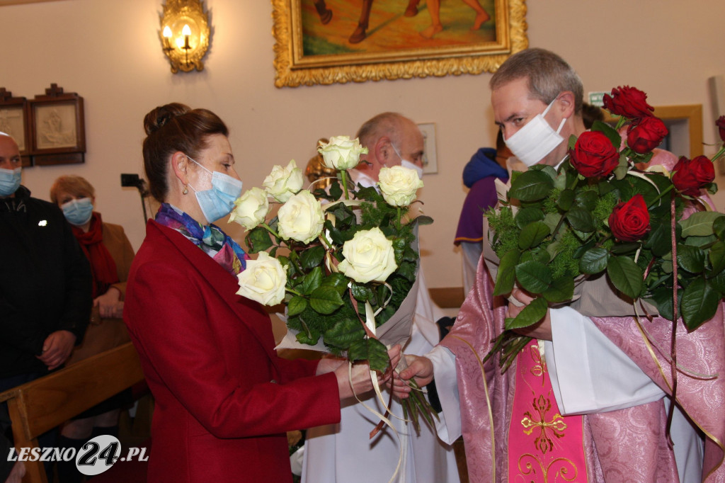 Parafianie pożegnali proboszcza