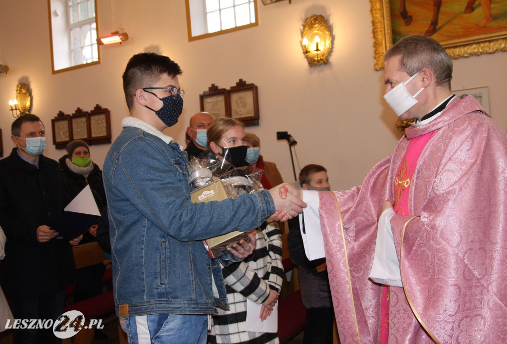 Parafianie pożegnali proboszcza