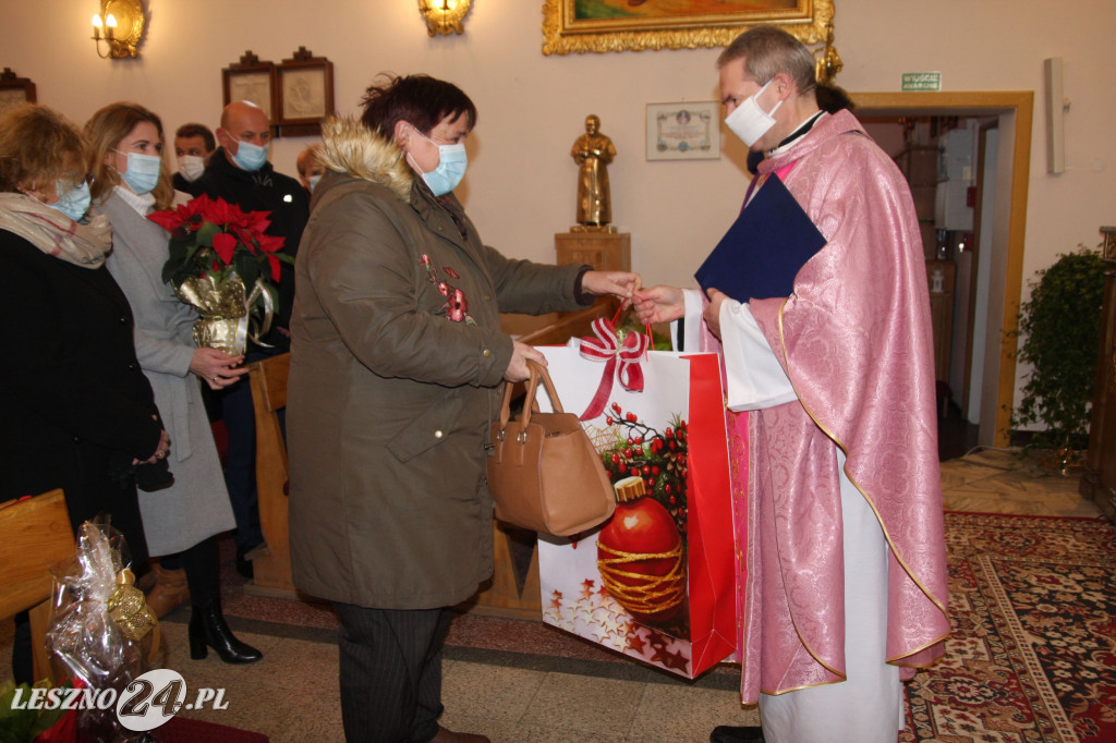 Parafianie pożegnali proboszcza