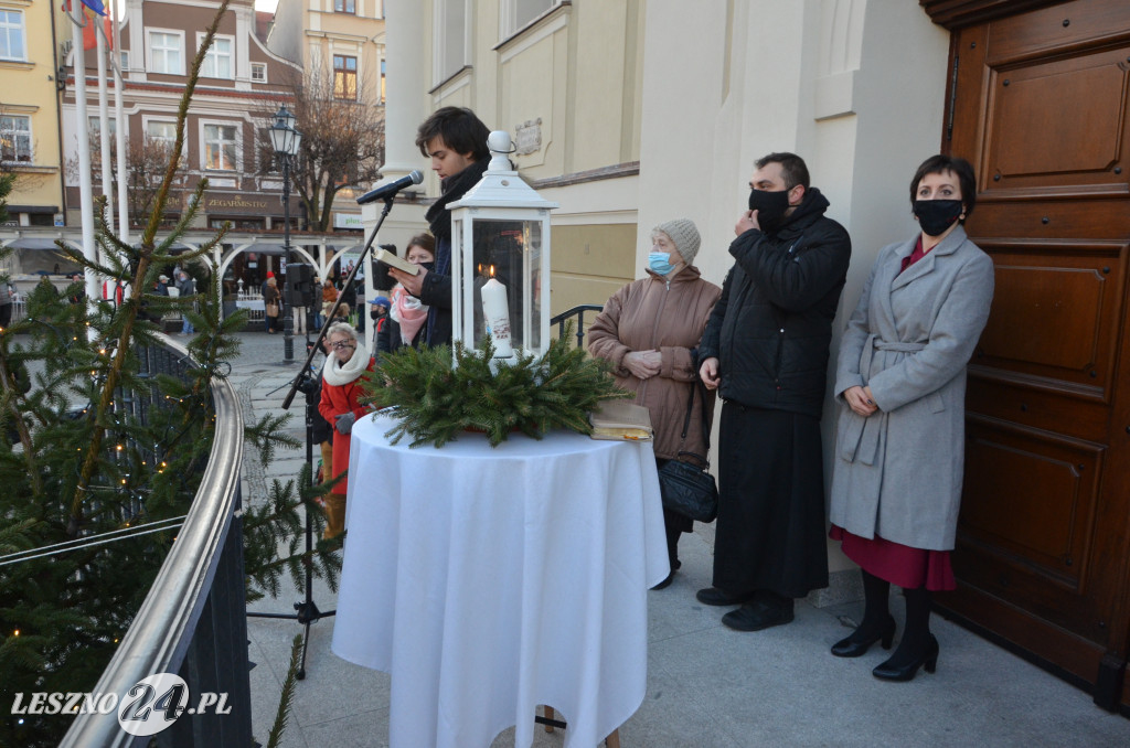 Wigilia na leszczyńskim rynku
