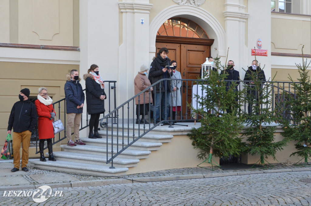 Wigilia na leszczyńskim rynku