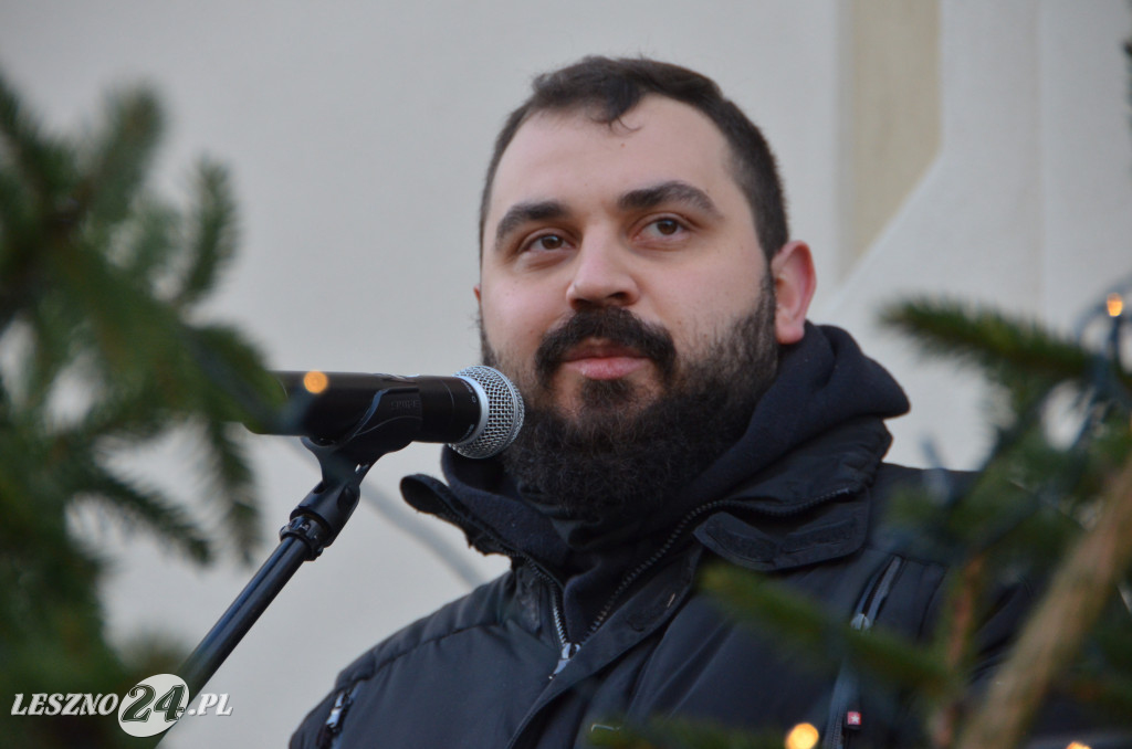 Wigilia na leszczyńskim rynku