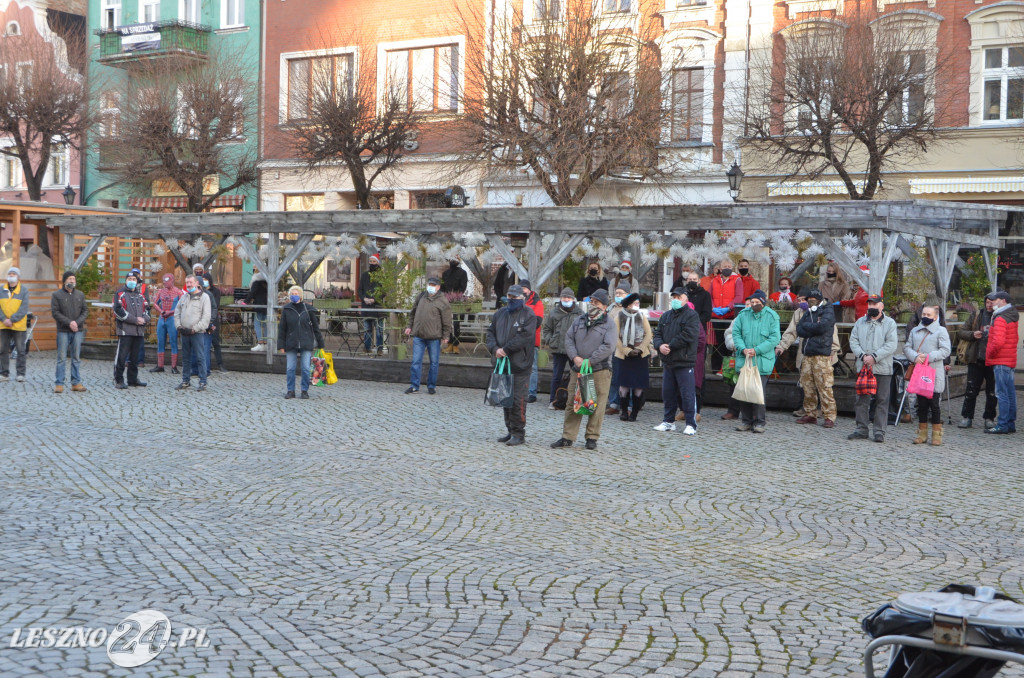 Wigilia na leszczyńskim rynku